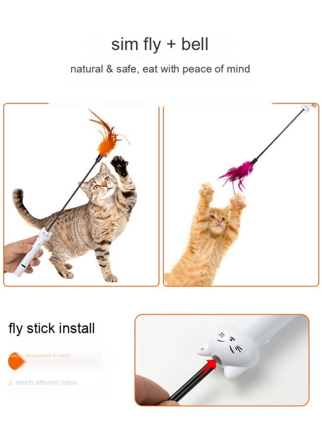 Pet Toy Laser Cat Wand with Multiple Patterns Infrared USB Charging - Image 5