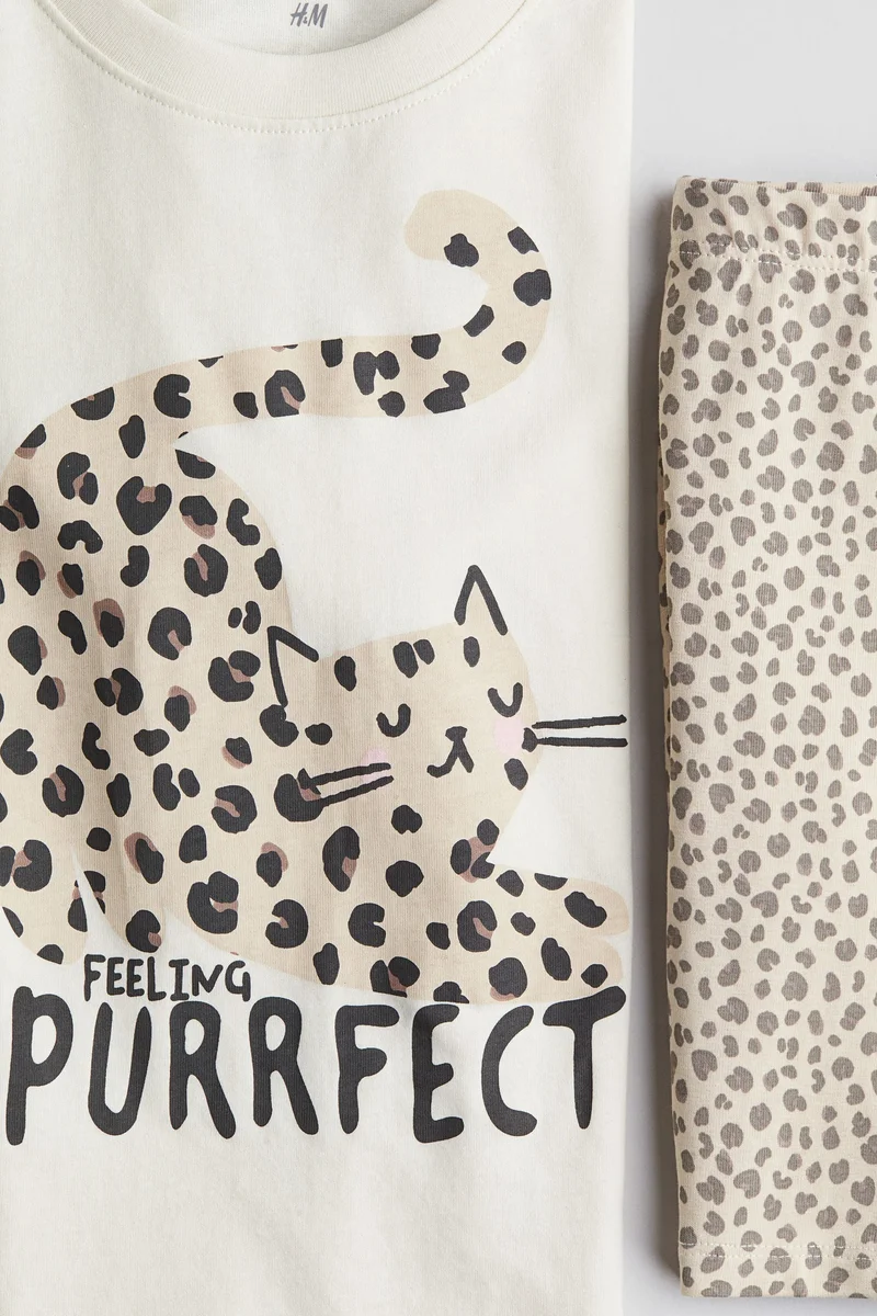 H&M 2-piece printed set