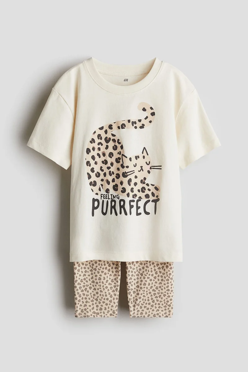 H&M 2-piece printed set