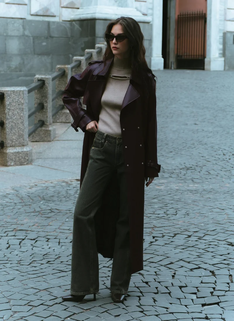 Lichi Straight mid-rise jeans