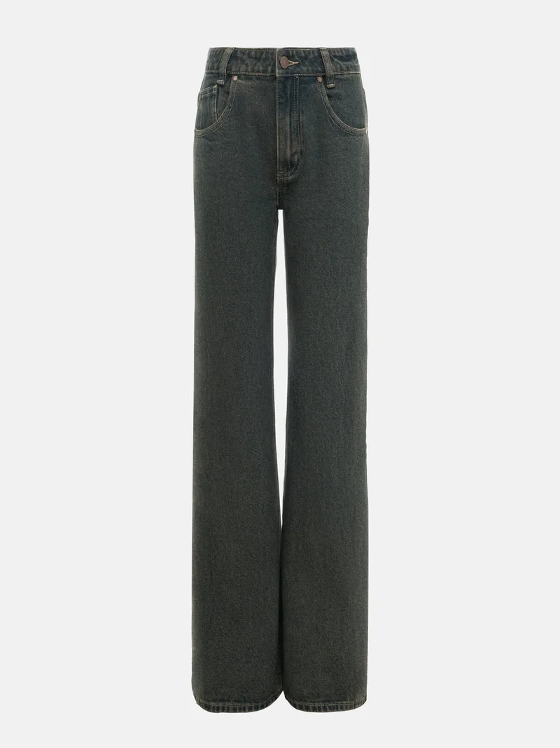Lichi Straight mid-rise jeans