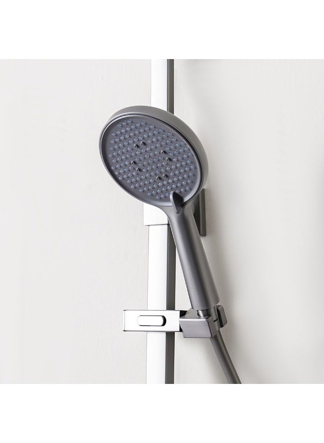 Milano Charming Rain Shower Panel - 3 Function Square Column Set in Matt Black, Stainless Steel/Brass, DIY Installation, 7-Year Warranty, Indoor Shower System - Image 3