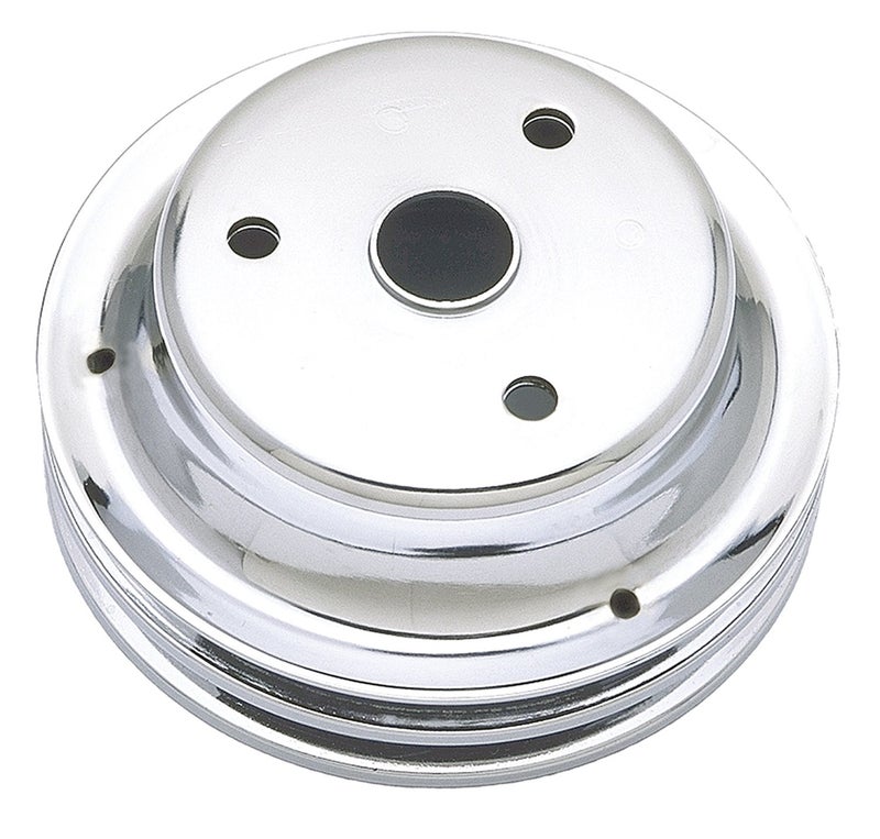 Trans-Dapt Performance 9607 Chrome Crankshaft Pulley - Image 4