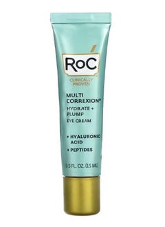 RoC Multi Correxion Hydrate  Plump Eye Cream 0.5 fl oz 15 ml  - Image 1