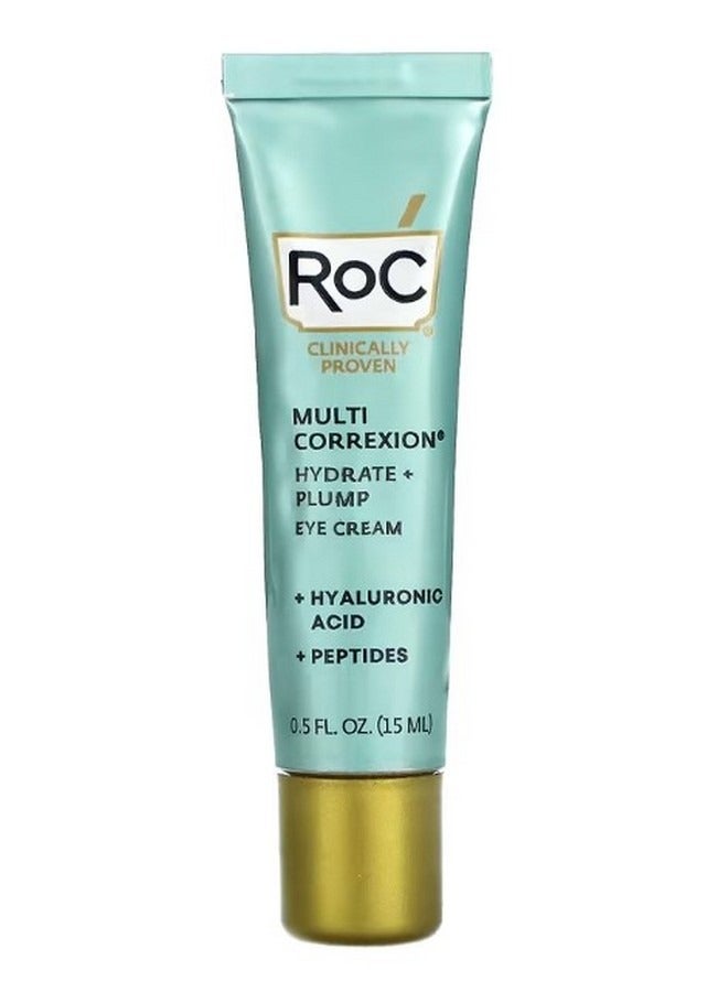 RoC Multi Correxion Hydrate  Plump Eye Cream 0.5 fl oz 15 ml - Image 1