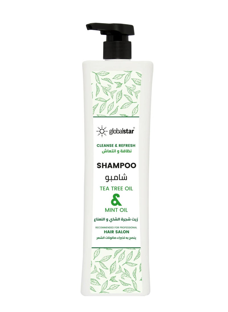 globalstar Tea Tree and Mint Shampoo and Conditioner 1000 ml  - Image 2