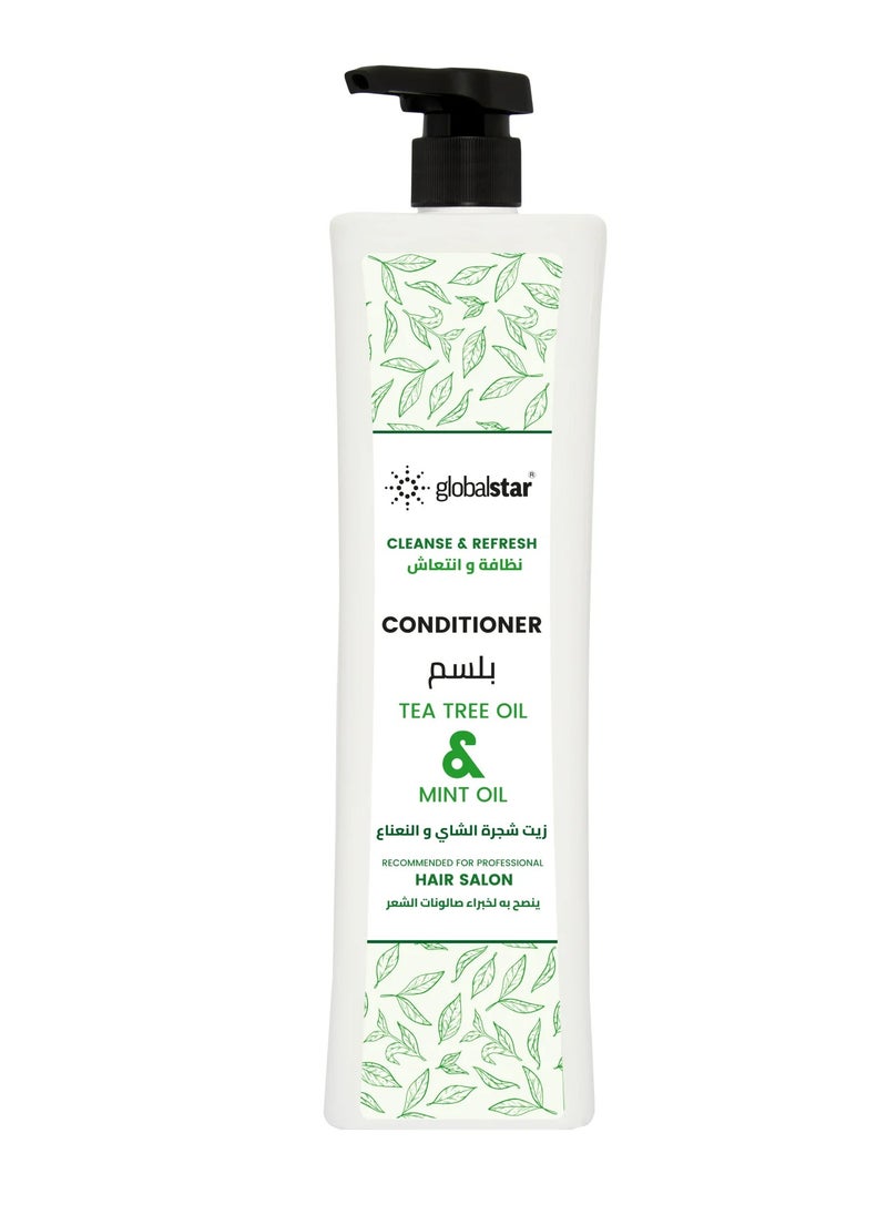 globalstar Tea Tree and Mint Shampoo and Conditioner 1000 ml  - Image 3