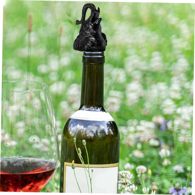 Elephant Head Whisky Bottle Spout 750ml Glass Decanter For Easy Pouring And Cleaning - Image 4