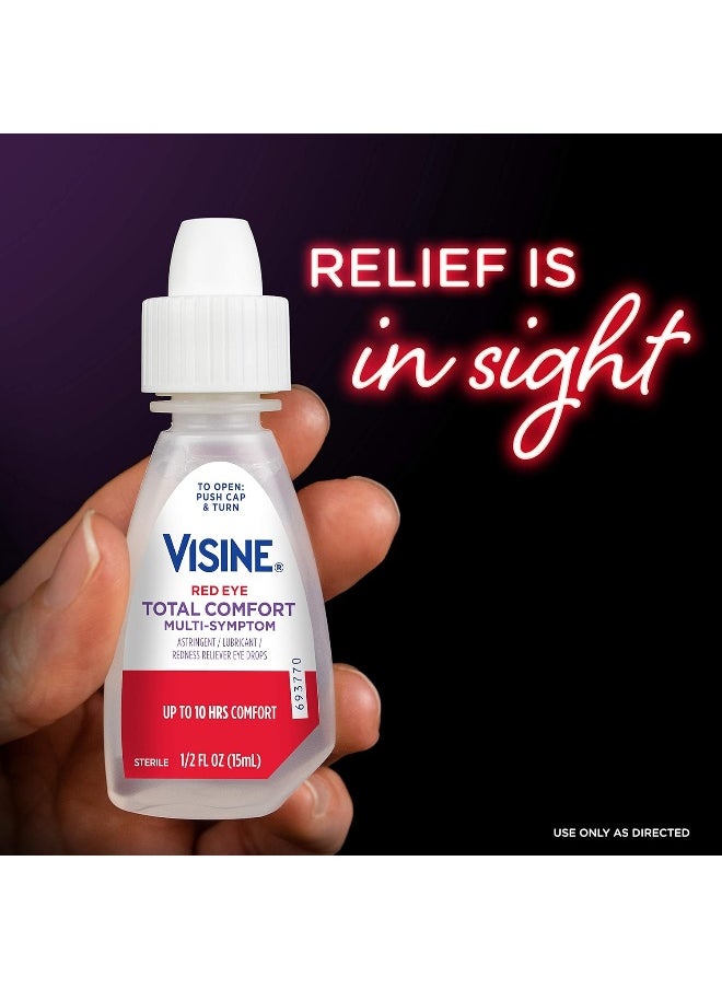 Visine Red Eye Total Comfort Multi-Symptom Eye Drops  - Image 4