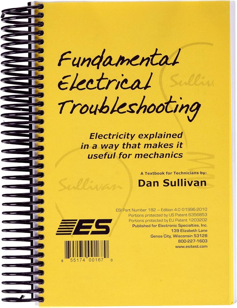 LOADpro Electronic Specialties 182 Fundamental Electrical Troubleshooting Book