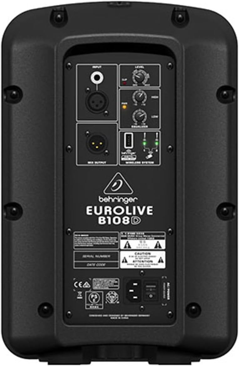 Behringer Eurolive B108D 300W 8" Active Speaker - Image 2