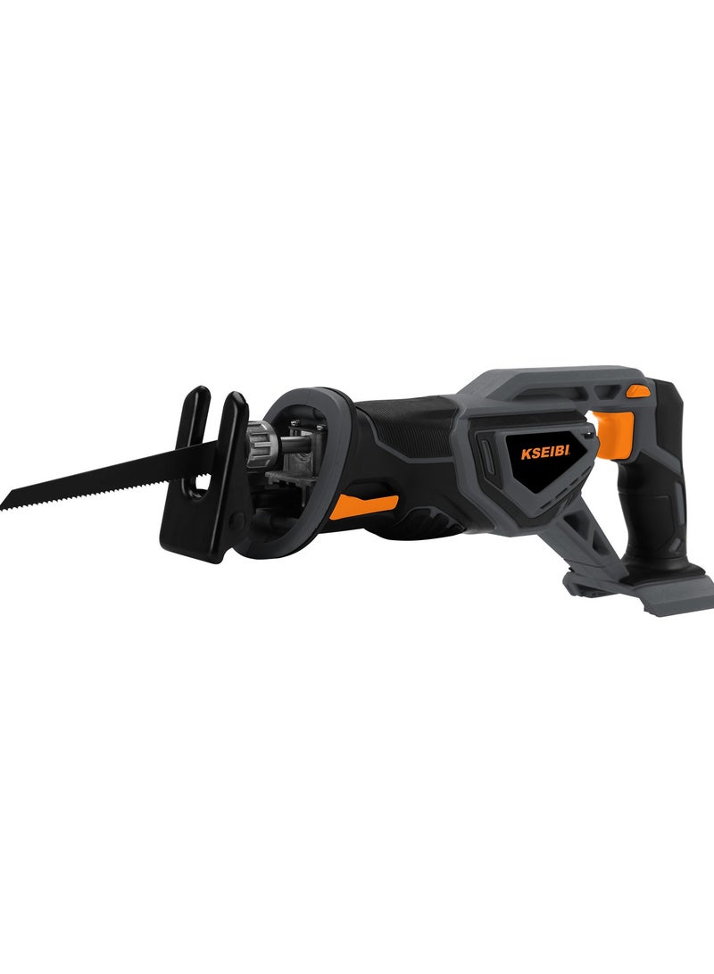 KSEIBI Cordless Reciprocating Saw 20V, Variable Speed 0-3800 SPM, (TOOL ONLY) Tool-Free Blade Change, Power Reciprocating Saws with Saw Blades for Wood, Metal, Plastic, PVC, Soft Metal Cutting.  - Image 1