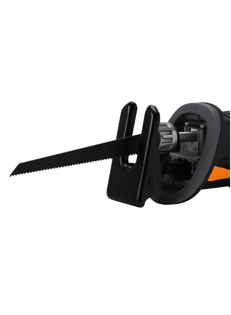 KSEIBI Cordless Reciprocating Saw 20V, Variable Speed 0-3800 SPM, (TOOL ONLY) Tool-Free Blade Change, Power Reciprocating Saws with Saw Blades for Wood, Metal, Plastic, PVC, Soft Metal Cutting.  - Image 4