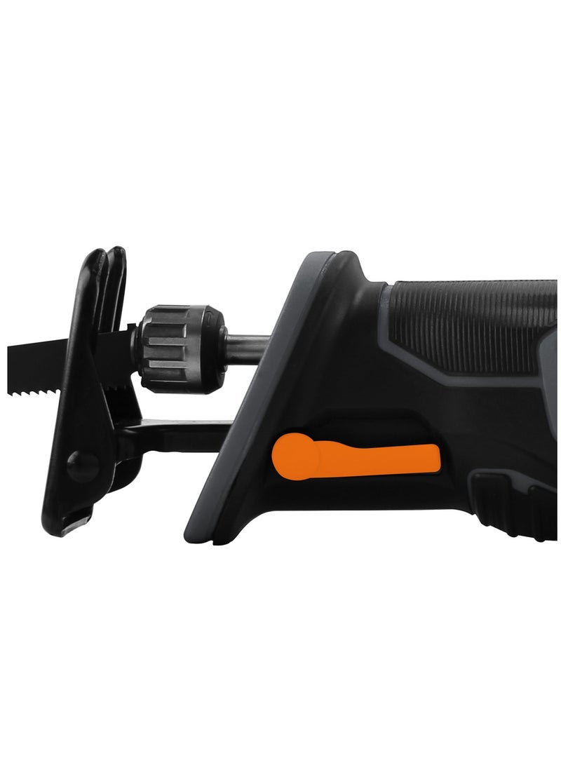 KSEIBI Cordless Reciprocating Saw 20V, Variable Speed 0-3800 SPM, (TOOL ONLY) Tool-Free Blade Change, Power Reciprocating Saws with Saw Blades for Wood, Metal, Plastic, PVC, Soft Metal Cutting.  - Image 5