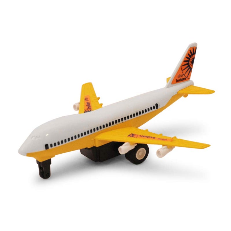 Centy Toys Tingoking Plastic Jet 747 - Multicolour Pull Back Toy - Image 1