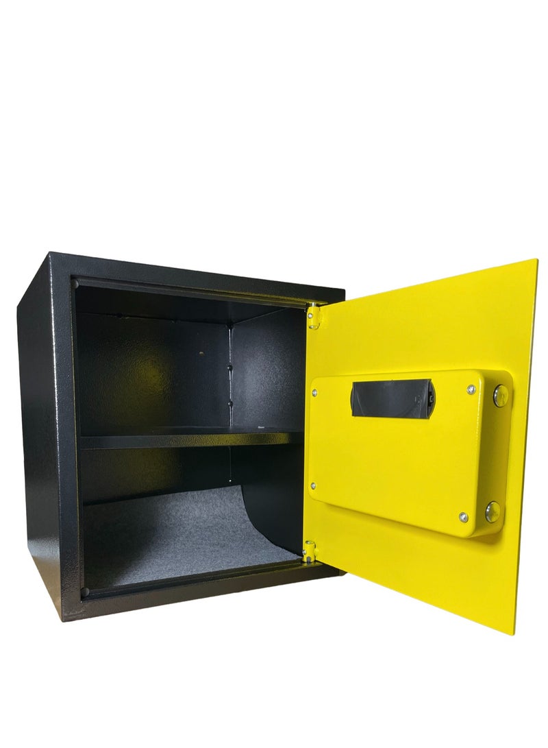 LOTFY GROUP LG Safebox Code- 40NEK- 40*38*38CM- Yellow Colour- Home Office Safe Box- Electronic Lock- Key Lock  - Image 2