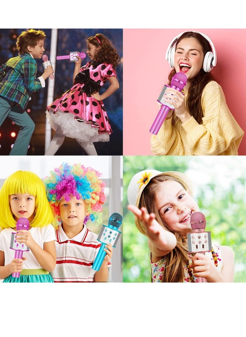 ELTRAZONE Bluetooth Karaoke Microphone Wireless,Portable Singing Microphone for Kids Adults,Karaoke Machine for Kids Toys,Birthday Gifts Ideas - Image 5