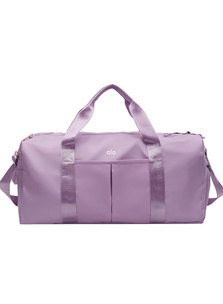 alo alo luggage bag, dry and wet separation, sports yoga fitness bag, large-capacity short trip training storage bag