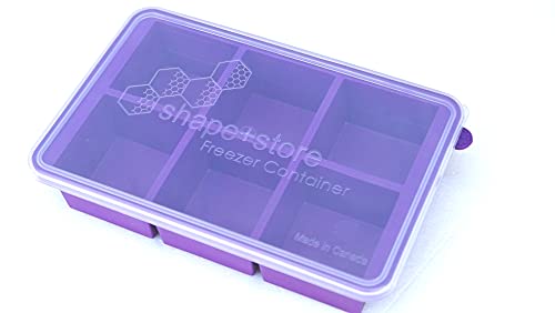 Shape + Store Shape+Store Soup Master 6-in-1 soup freezer container with lid, Storage & Freezer Container, Stores 6 cups of liquid, Pasta, Sauces, Soups, Desserts. Easy-To-Clean & Dishwasher Safe - Image 4
