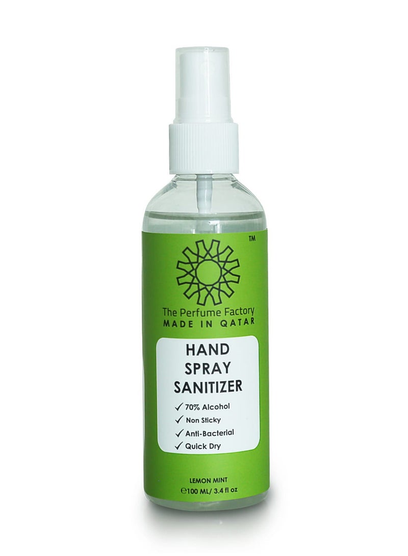 مصنع برفيوم فاكتوري معقم يدين بخاخ - ليمون ونعنع