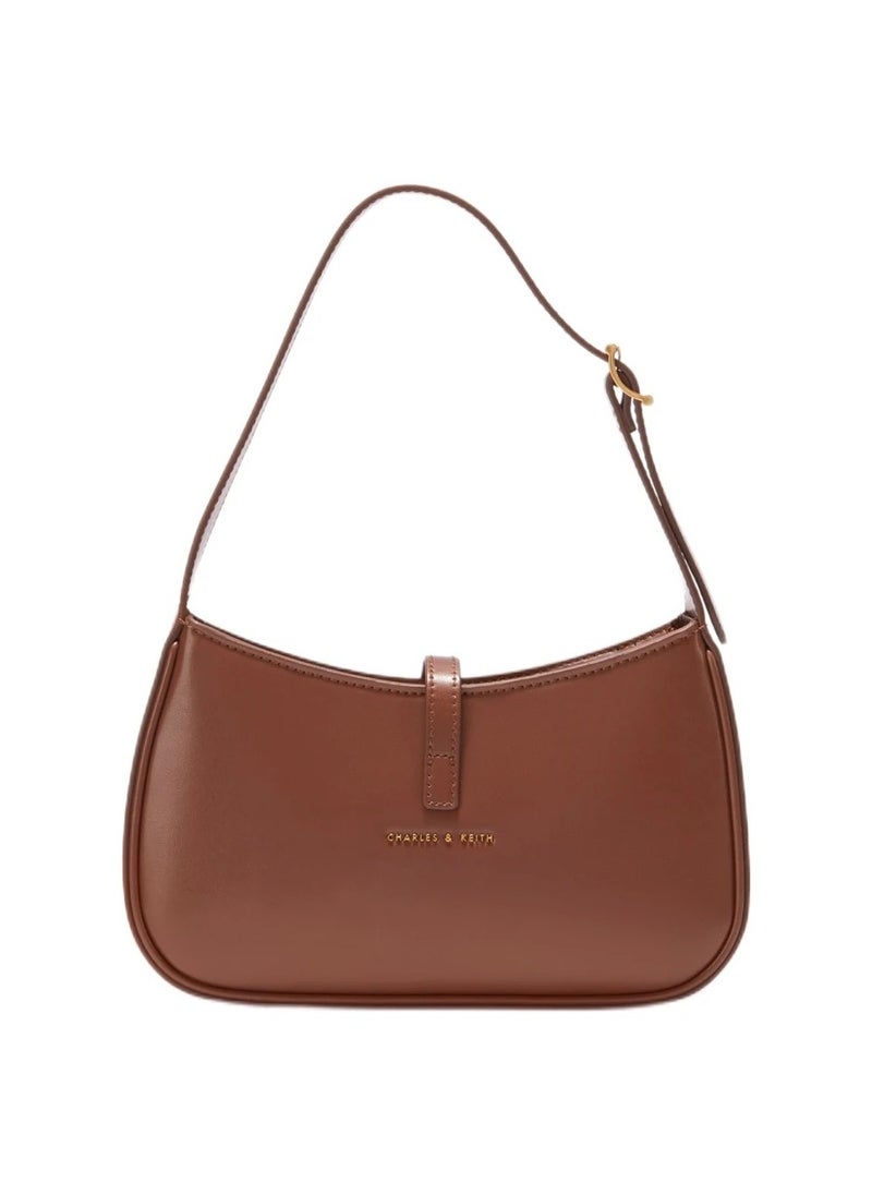 Charles & Keith - esia Metallic Accent Shoulder Bag - Image 1