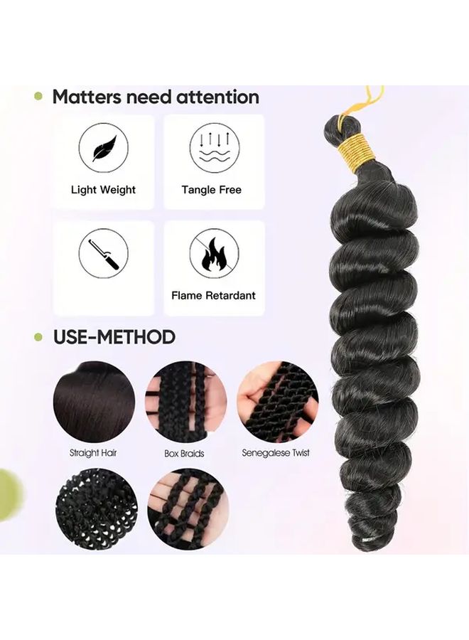 16 Inch 33 Color High Temperature Fiber Curly Hair Extensions for Women Daily Wear and Parties - Image 5