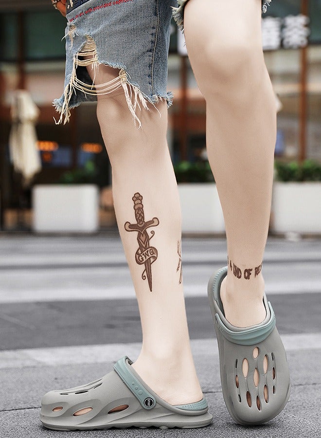 Men's And Women's Hole Shoes With Arch Support, Neutral And Comfortable Slip-On Sandals, Water Shoes, Beach Shoes, Slippers, Sandals, Air Cushion, Light And Comfortable - Image 4