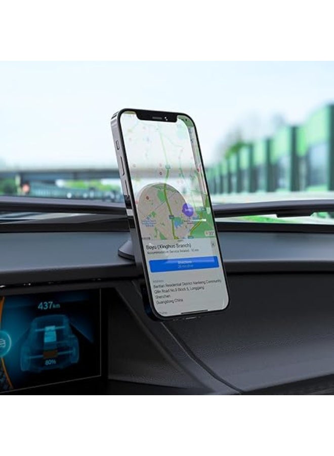 هوكو حامل جوال مغناطيسي للسيارة Hoco CA79 – تثبيت قوي مع دوران 360 درجة للوحة القيادة - Image 5