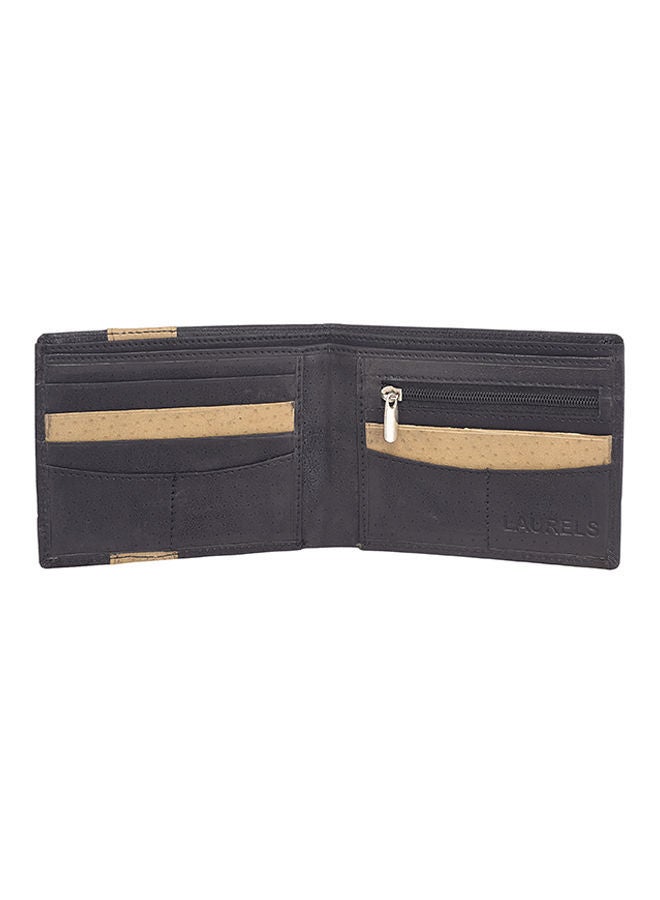 نيبمينينت محفظة ثنائية الطي كوبالت أسود/تان - Image 3