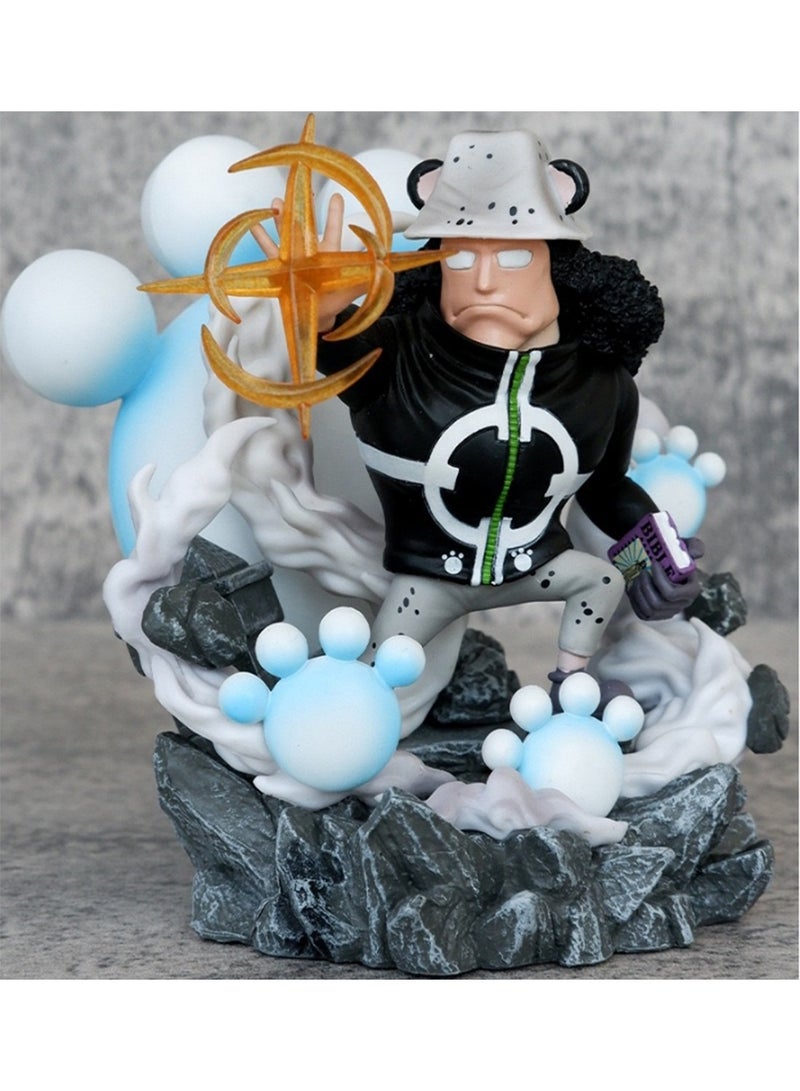 Nautical Animation Pirate GK Seven Warlords Of The Sea Tyrant Big Bear Hand Model Bartholomew Bear Animation Model Ornaments 12.5Cm  - Image 2