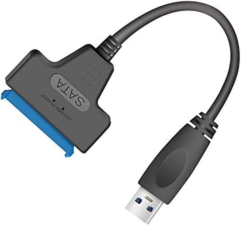 USB 3.0 to 2.5-inch Hard Drive Adapter , Hard Drive Cable Support MacBook Mobile Phone OTG Connection