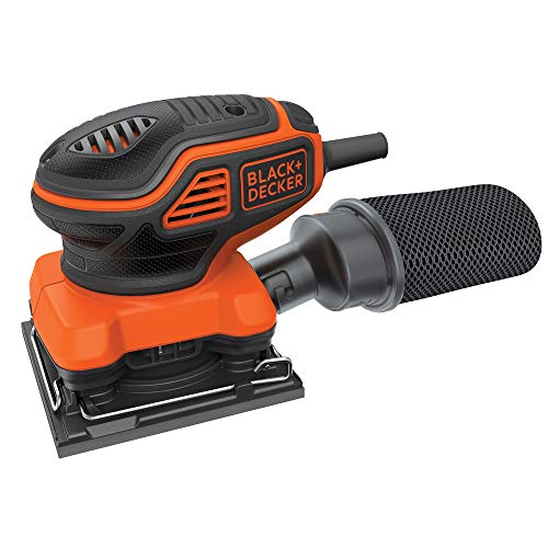 BLACK+DECKER 2.0 Amp Electric 1/4 Sheet Orbit Sander (BDEQS300) - Image 1