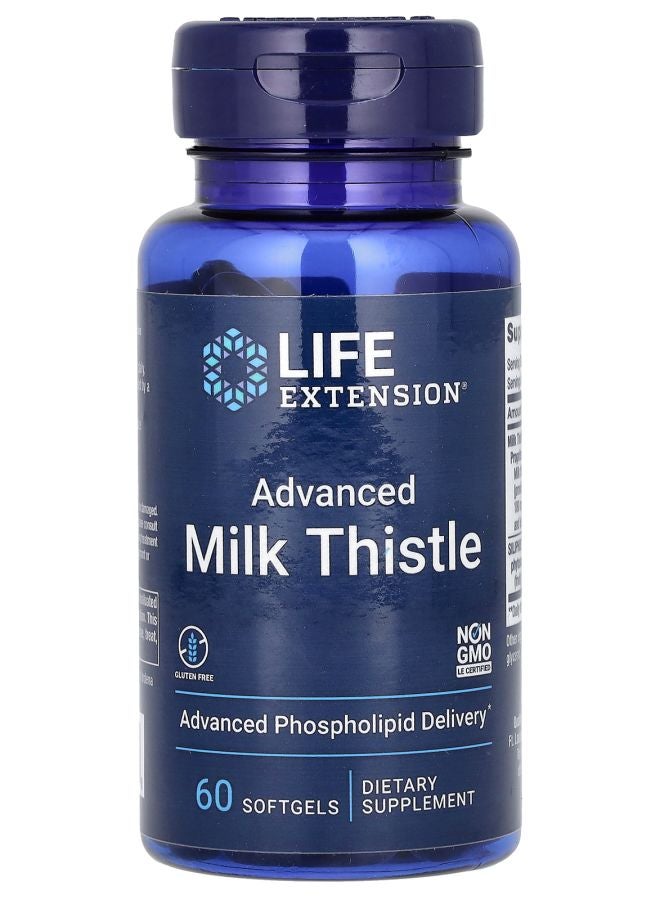 Advanced Milk Thistle 60 Softgels