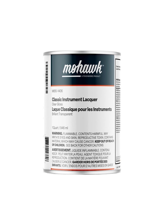 Mohawk Finishing Products Mohawk Classic Instrument Lacquer, Clear Gloss, M610-1406, 1 Quart - Image 2