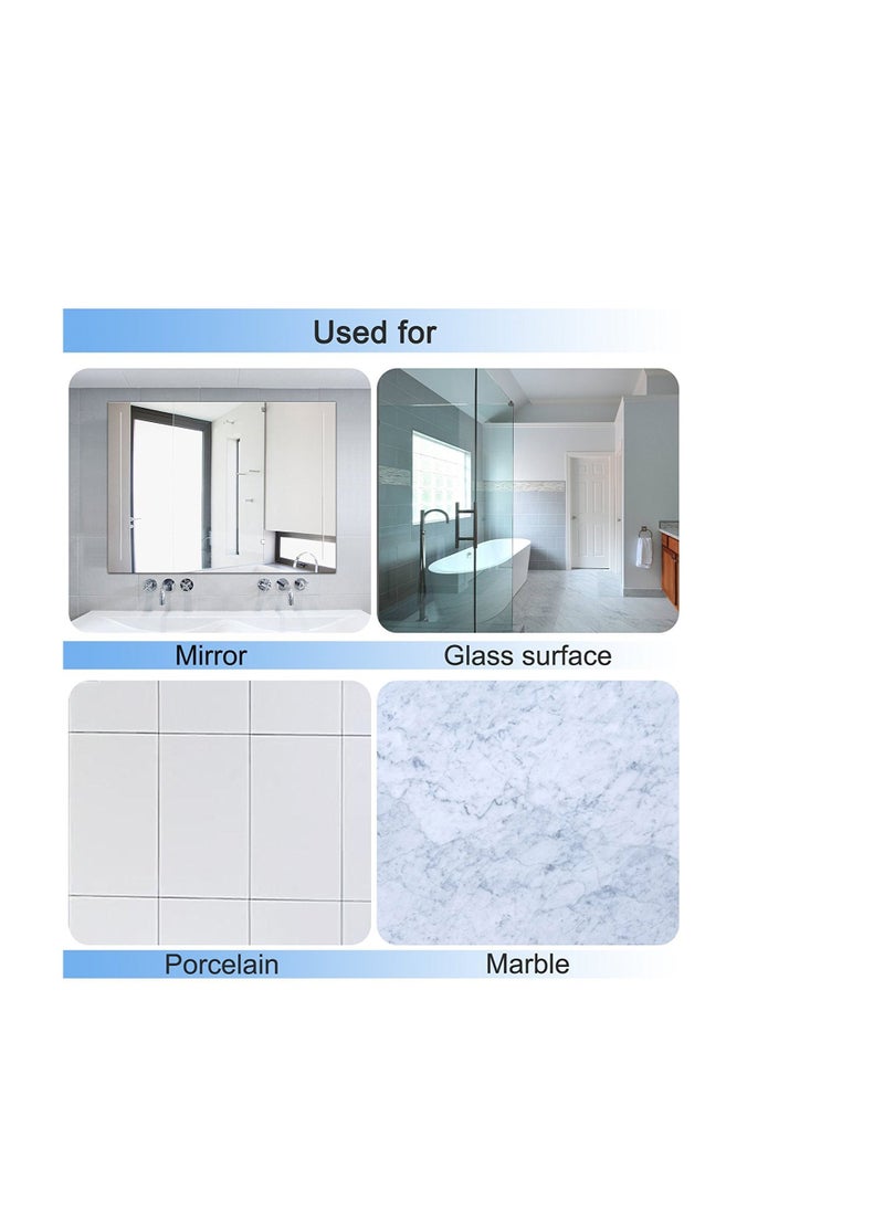 Beauenty Shower Squeegees, Stainless Steel Wiper Window Squeegees for Car Floor Bathroom Mirror Wiper Windows Glass Wiper, Window Cleaner All Purpose Squeegee with Blades 35CM - Image 5