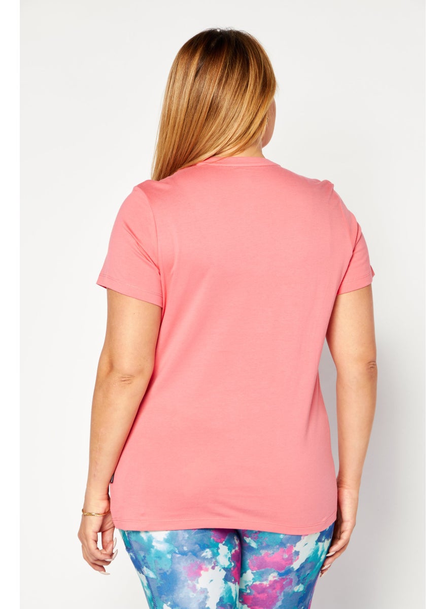 PUMA Women Sportswear Fit Training Top, Coral  - Image 3