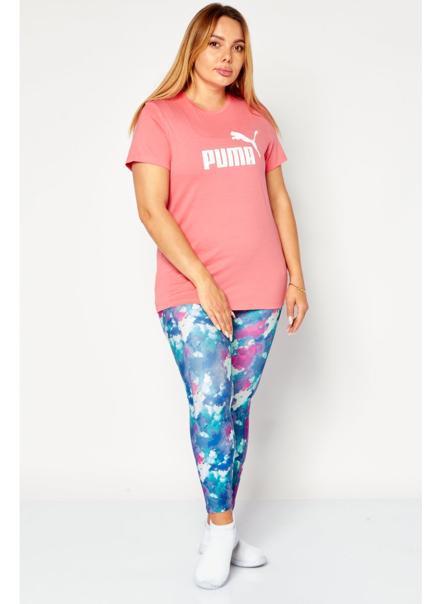 PUMA Women Sportswear Fit Training Top, Coral  - Image 4