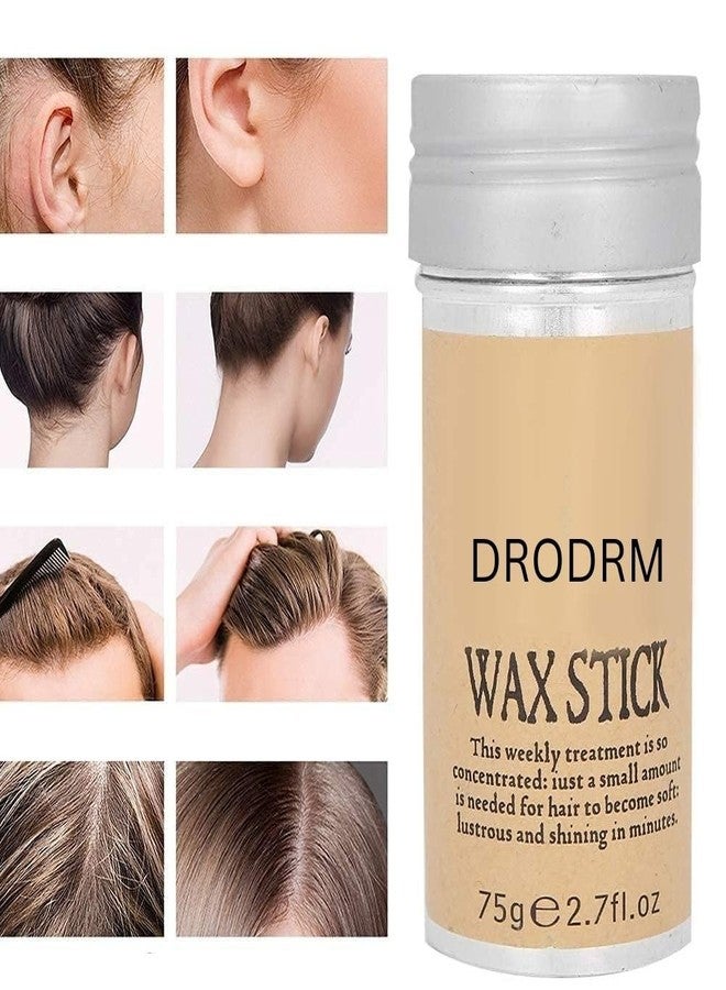 DRODRM Hair Wax for Hair Styling, Non-greasy Styling Wax | Hair Pomade for Women Flyaways and Edge Frizz | Slick Hair Wax - Image 2