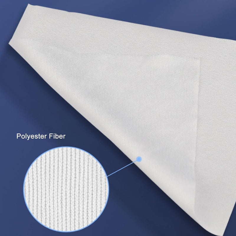 Tyenaza 200Pcs Cleaning Wipes, Polyester Fiber Uniform Texture Strong Absorption Non Dust Cleanroom Wipers - Image 3