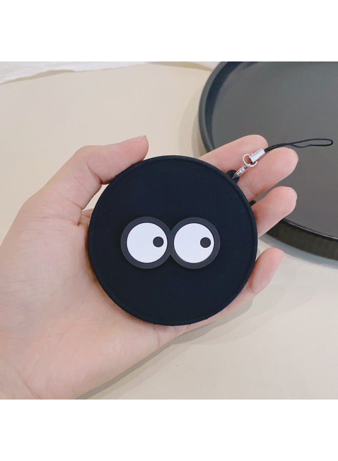 Suitable For Fuji Polonoid Instax Mini 40 Special Polonoid Silicone Lens Cover Portable Camera Cover-color:mini40-black Lid Briquette Eyes  - Image 1