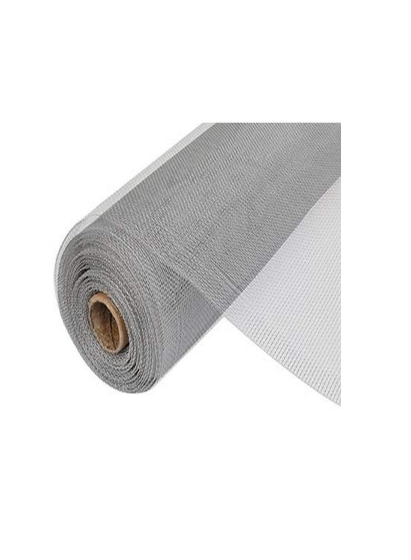 Generic Custom Fiber Fly Insect Net, Anti Mosquito Bug For Windows Doors And Patio Premium Pet Screen Net Barrier Invisible 2.5 Meter 4 Feet  - Image 1