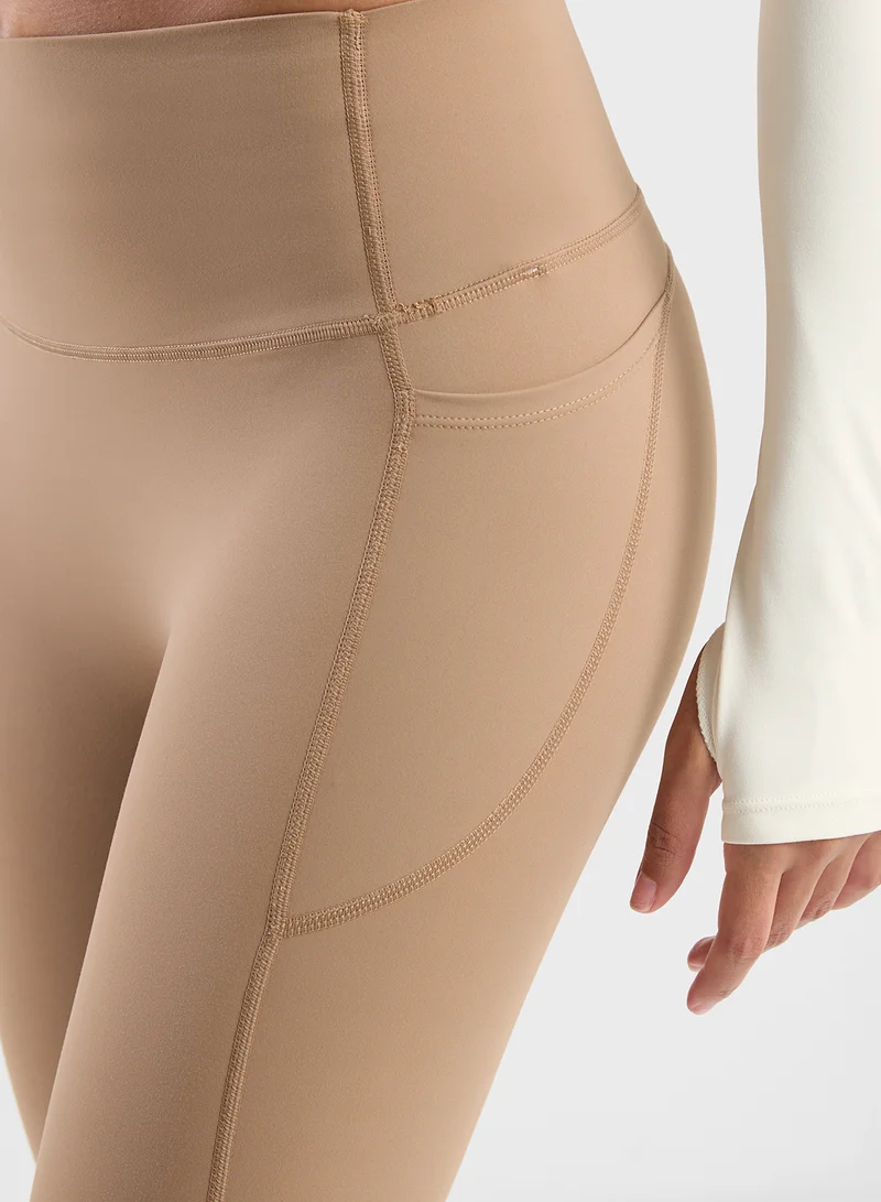 FRWD Ankle Length Leggings with Side Pocket