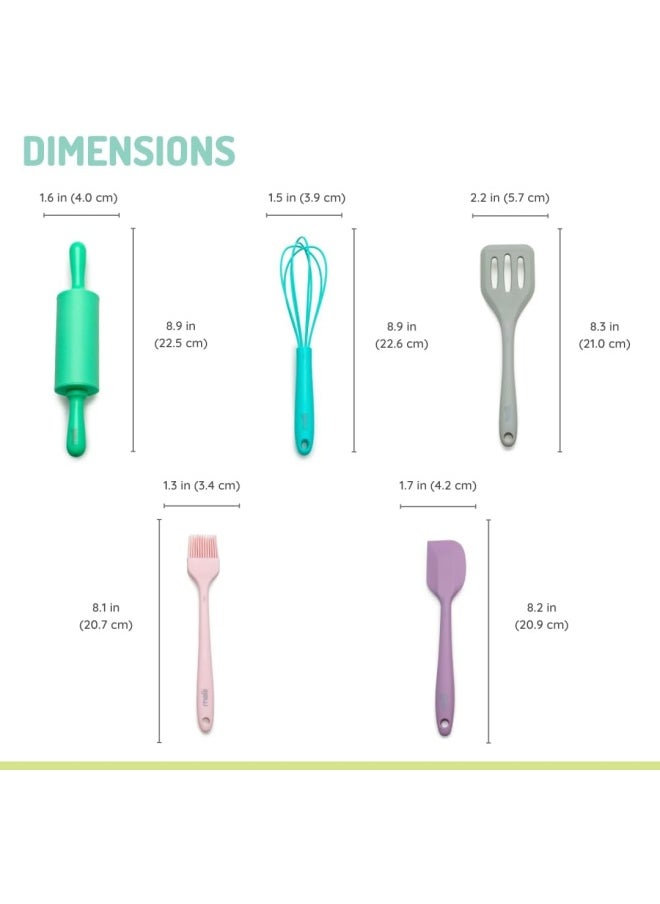 melii 5 Piece Real Mini Baking Tool Set  - Image 3