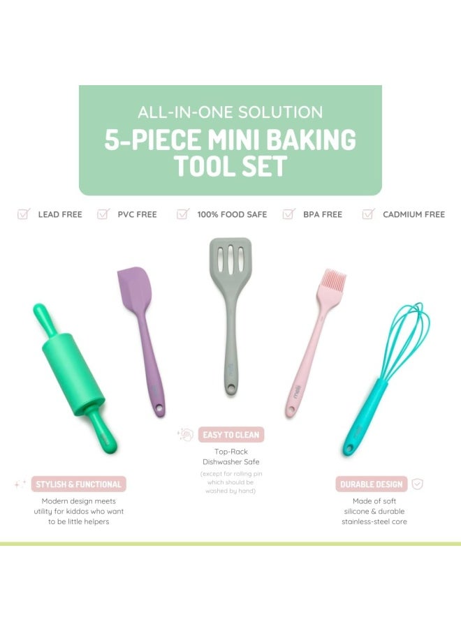 melii 5 Piece Real Mini Baking Tool Set  - Image 2