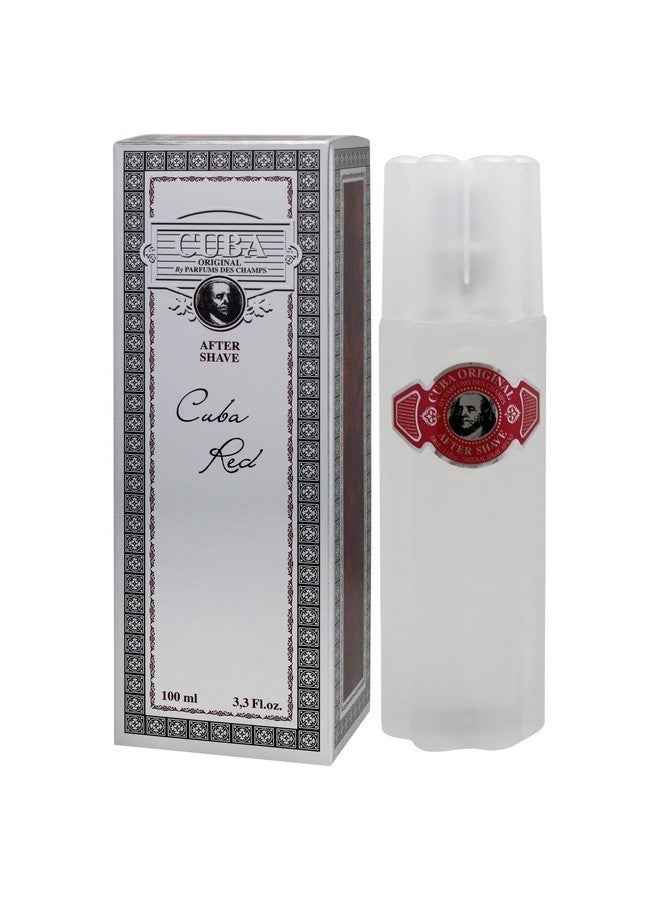 Cuba Red For Men - 3.4 Oz After Shave - Image 4