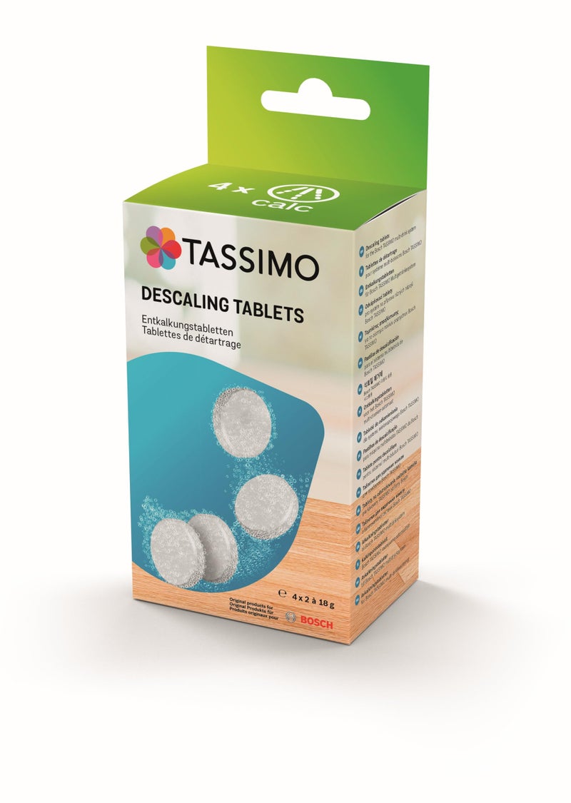 BOSCH Tassimo by Bosch TCZ6008 Descaling Tablets - 8 Tablets - Image 1