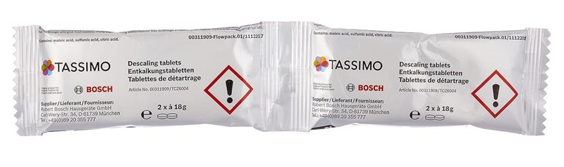 BOSCH Tassimo by Bosch TCZ6008 Descaling Tablets - 8 Tablets - Image 3