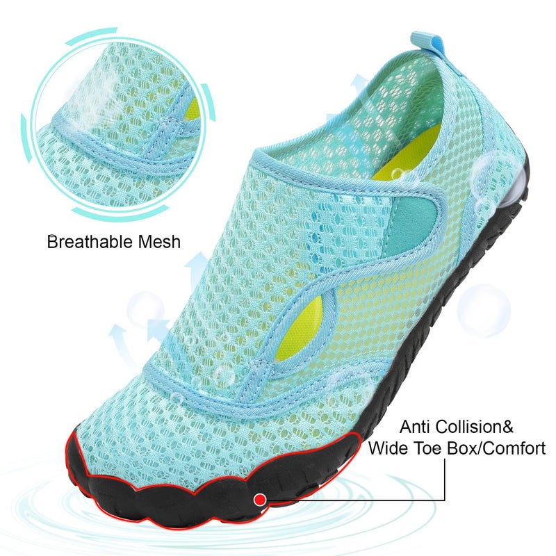 Centipede Demon Womens and Mens Water Shoes Breathable Quick Dry Swim Pool Shoes Thicken Soles Barefoot Aqua Shoes for Beach Diving Hiking Water Sports 8.5 Women/7.5 Men - Image 2