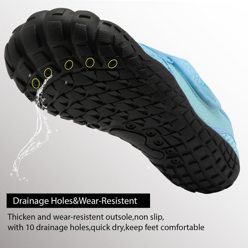 Centipede Demon Womens and Mens Water Shoes Breathable Quick Dry Swim Pool Shoes Thicken Soles Barefoot Aqua Shoes for Beach Diving Hiking Water Sports 8.5 Women/7.5 Men - Image 4