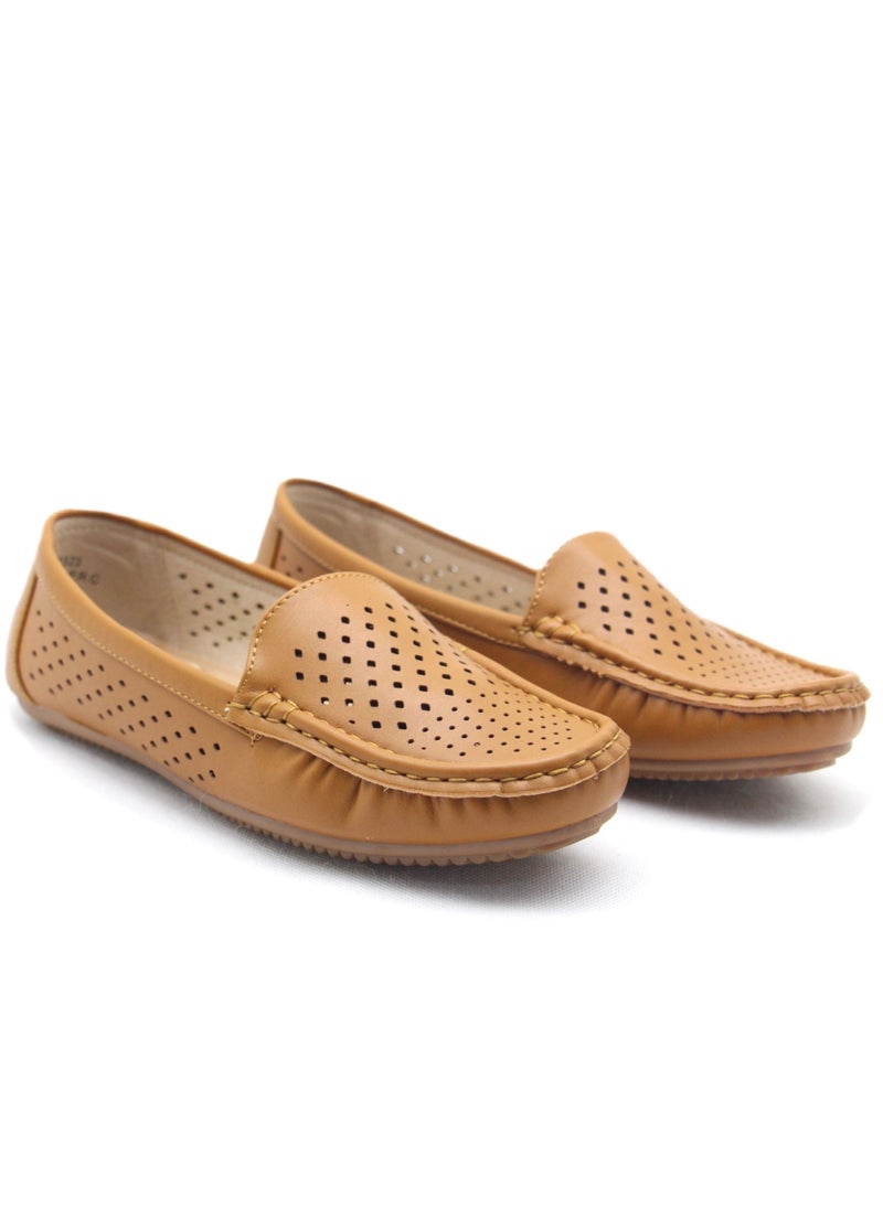 Women's Loafers Shoes | Leather, Soft Bottom, Casual and Comfortable Slip-On Loafers Shoes for Girls &Ladies | Lightweight Women's Fashion Shoesfor Walking